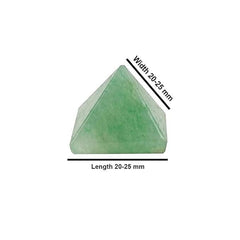 Green Jade Healing Crystal Pyramid